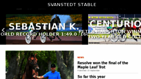 What Svanstedtstable.com website looked like in 2016 (7 years ago)