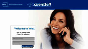 What Secure.clienttell.net website looked like in 2016 (7 years ago)