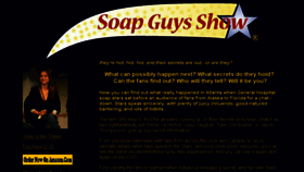 What Soapguysshow.com website looked like in 2016 (7 years ago)