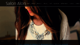 What Salonalon.com website looked like in 2016 (7 years ago)