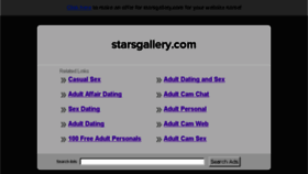 What Starsgallery.com website looked like in 2016 (7 years ago)