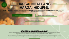 What Sayanguangnya.com website looked like in 2016 (7 years ago)