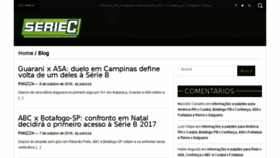 What Seriec.com.br website looked like in 2016 (7 years ago)