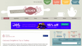 What Spearmintkitchen.com website looked like in 2016 (8 years ago)