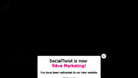 What Socialtwist.com website looked like in 2016 (7 years ago)
