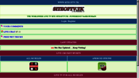 What Samitv.tk website looked like in 2016 (7 years ago)