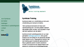 What Symbiose-training.nl website looked like in 2016 (7 years ago)