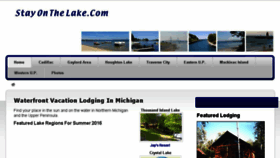 What Stayonthelake.com website looked like in 2016 (7 years ago)