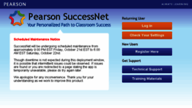 What Sfsuccessnet.com website looked like in 2016 (7 years ago)