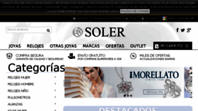 What Solerjoyeros.es website looked like in 2016 (7 years ago)