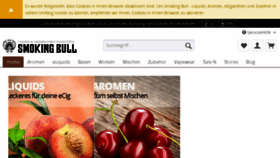 What Smokingbull.de website looked like in 2016 (7 years ago)
