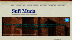 What Sufimuda.net website looked like in 2016 (7 years ago)