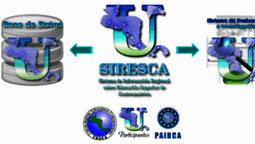 What Siresca.csuca.org website looked like in 2016 (7 years ago)