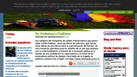 What Socialismoplural.es website looked like in 2016 (7 years ago)