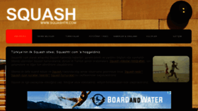 What Squashtr.com website looked like in 2016 (7 years ago)