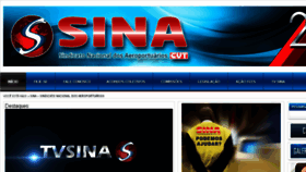 What Sina.org.br website looked like in 2016 (7 years ago)