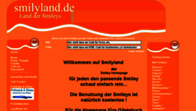 What Smilyland.de website looked like in 2016 (7 years ago)