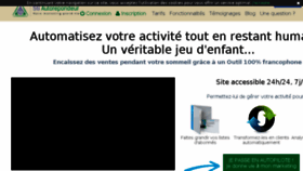 What Sg-autorepondeur.fr website looked like in 2016 (7 years ago)