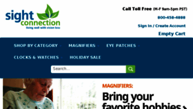 What Sightconnection.com website looked like in 2016 (7 years ago)