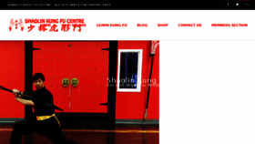 What Shaolincentre.com website looked like in 2016 (7 years ago)