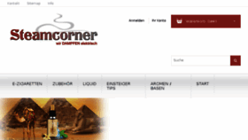 What Steamcorner.de website looked like in 2016 (8 years ago)