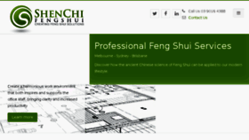 What Shenchi.com.au website looked like in 2016 (7 years ago)