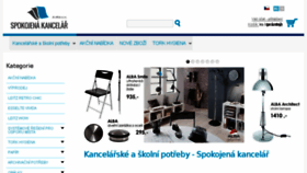 What Spokojenakancelar.cz website looked like in 2016 (7 years ago)