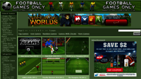 What Soccergames10.com website looked like in 2016 (7 years ago)