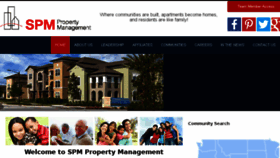 What Spm.net website looked like in 2016 (7 years ago)