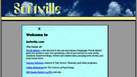 What Softville.com website looked like in 2016 (7 years ago)