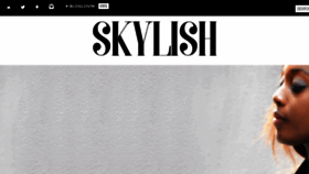 What Skylish.co.uk website looked like in 2016 (7 years ago)