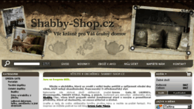 What Shabby-shop.cz website looked like in 2016 (7 years ago)