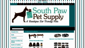 What Southpawpetsupply.com website looked like in 2016 (7 years ago)