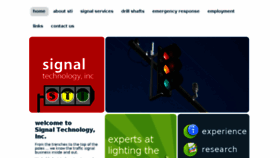 What Signaltechnologyinc.com website looked like in 2016 (7 years ago)
