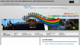 What Sorgentedeisogni.it website looked like in 2016 (7 years ago)