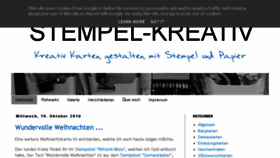 What Stempel-kreativ.de website looked like in 2016 (7 years ago)