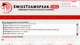 What Swissteamspeak.com website looked like in 2016 (7 years ago)