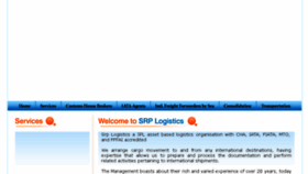 What Srplogistics.com website looked like in 2016 (7 years ago)