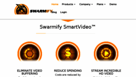 What Swarmcdn.com website looked like in 2016 (7 years ago)