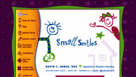 What Smallsmiles.org website looked like in 2016 (7 years ago)