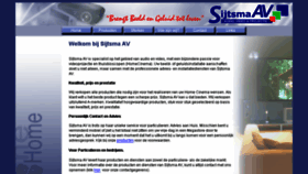 What Sijtsma-av.nl website looked like in 2016 (7 years ago)