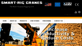 What Smartrigcranes.com website looked like in 2016 (7 years ago)