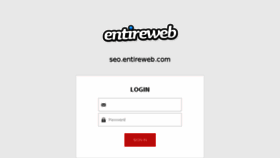 What Seo.entireweb.com website looked like in 2016 (7 years ago)