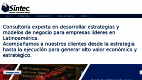 What Sintec.com.mx website looked like in 2016 (7 years ago)