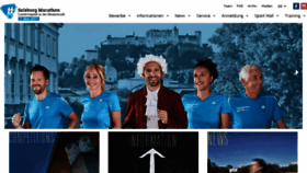 What Salzburg-marathon.com website looked like in 2016 (7 years ago)
