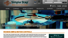 What Simplestep.com website looked like in 2016 (7 years ago)