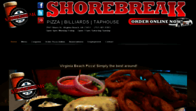 What Shorebreakvb.com website looked like in 2016 (9 years ago)
