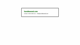 What Sandlewood.com website looked like in 2016 (7 years ago)