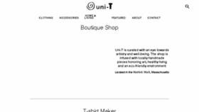 What Shopuni-t.com website looked like in 2016 (7 years ago)