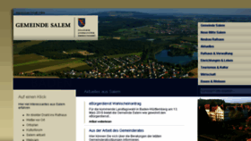 What Salem-baden.de website looked like in 2016 (7 years ago)
